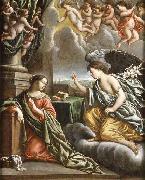 Mathieu le Nain The annunciation oil painting on canvas
